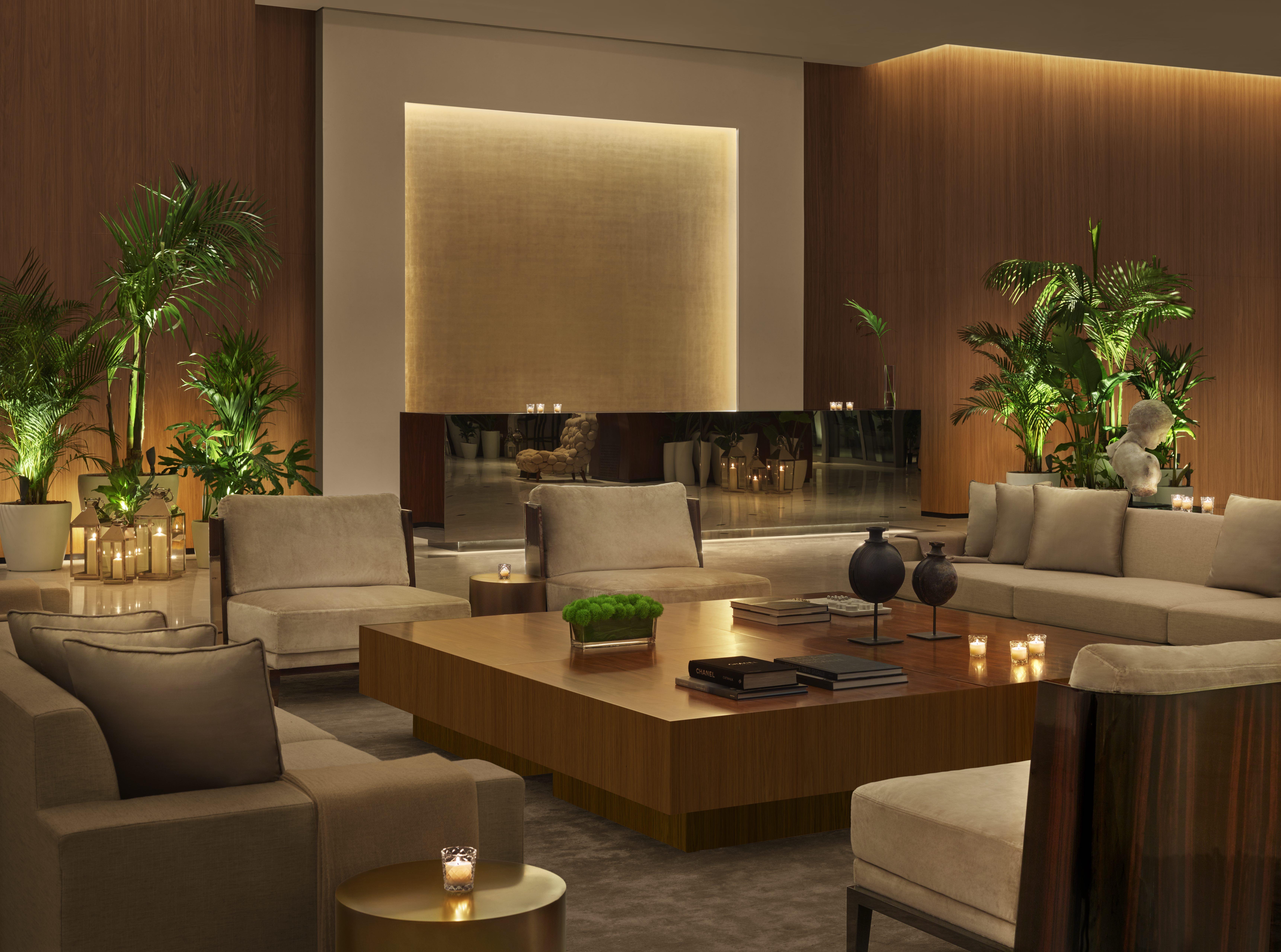 더 아부다비 에디션 외부 사진 The lobby of the Mandarin Oriental, Tokyo