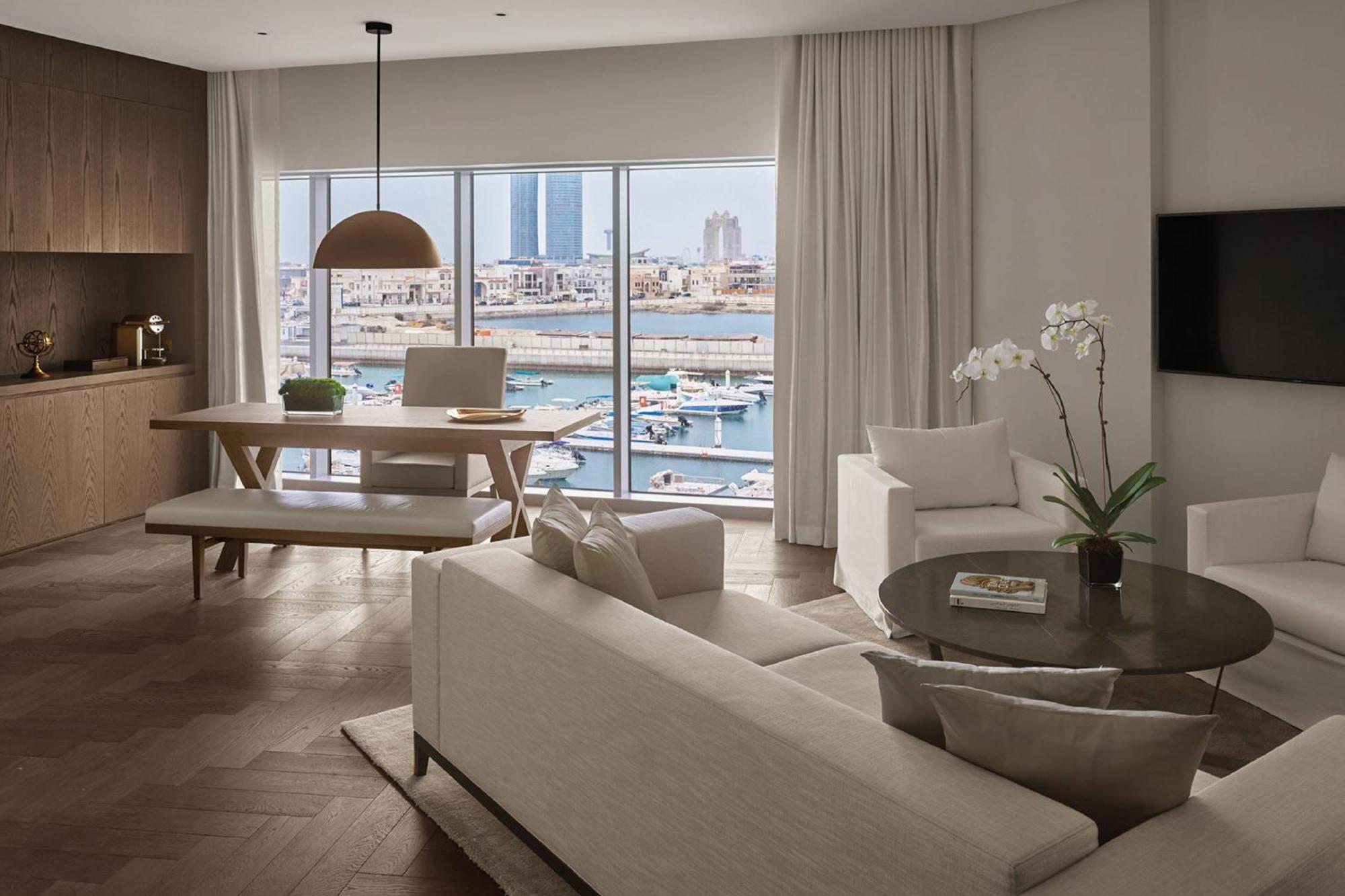 더 아부다비 에디션 외부 사진 Interior of a typical apartment